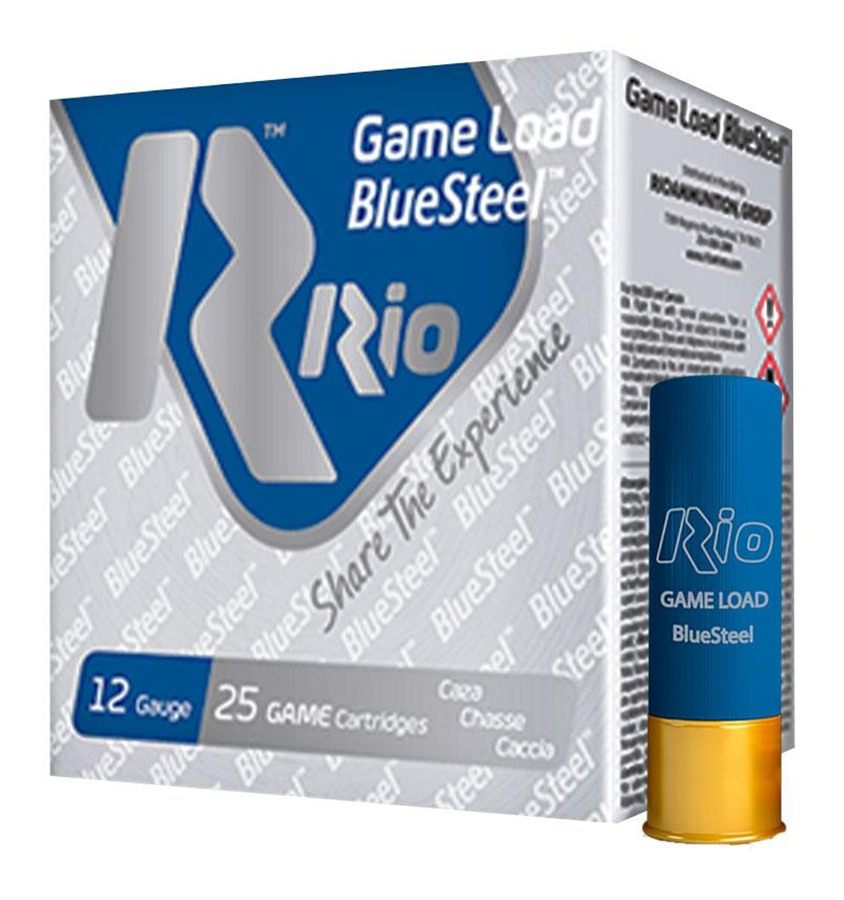 Rio Outdoors Game Load Blue Steel Shotshells 12 2-3/4in 1/8oz 1360 fps 6 25 view 4