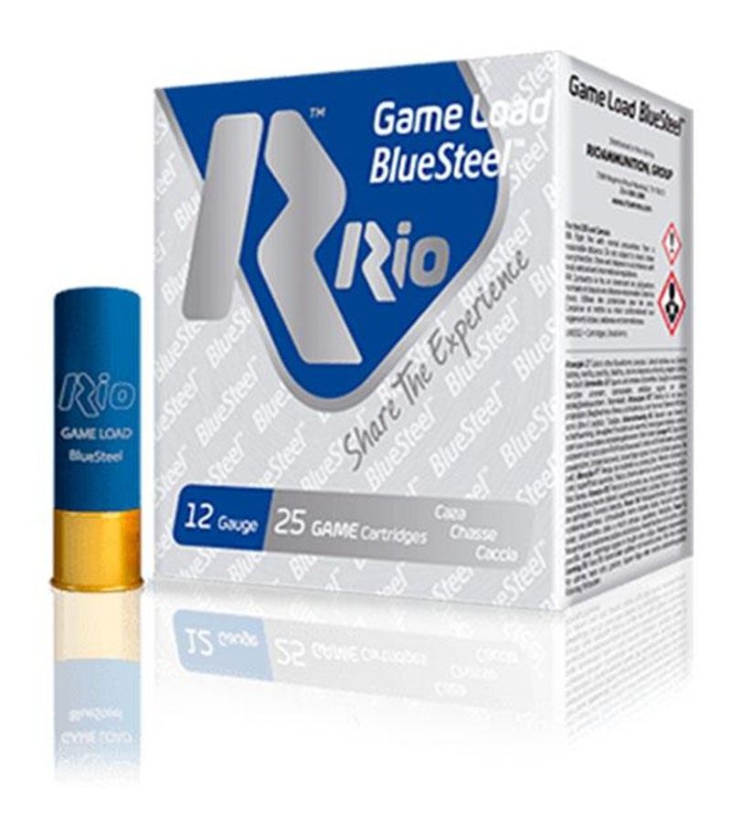 Rio Outdoors Game Load Blue Steel Shotshells 12 2-3/4in 1/8oz 1360 fps 6 25 view 6