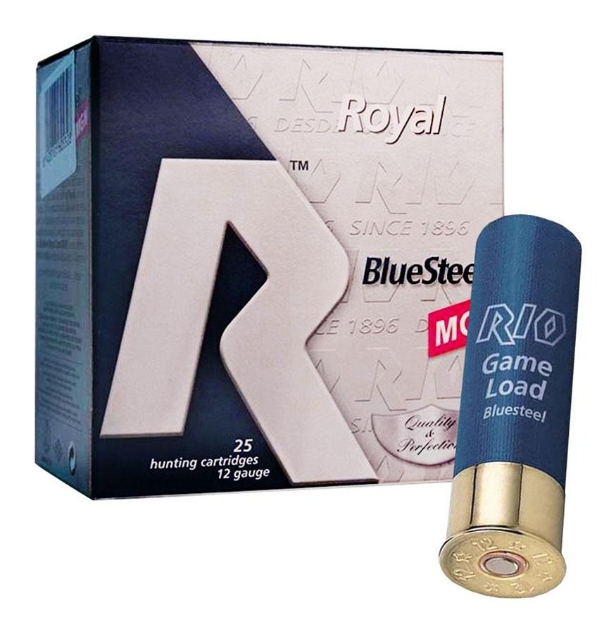Rio Outdoors Royal BlueSteel 12 ga 3 1/2in MAX 1 3/8 oz BB 1550 fps 25/ct view 2