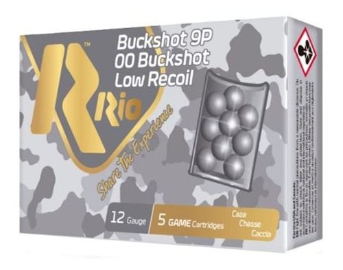 Rio Outdoors Ammunition RBLR129 Royal Buck Low Recoil 12 Gauge 2.75in 9 Pel view 2