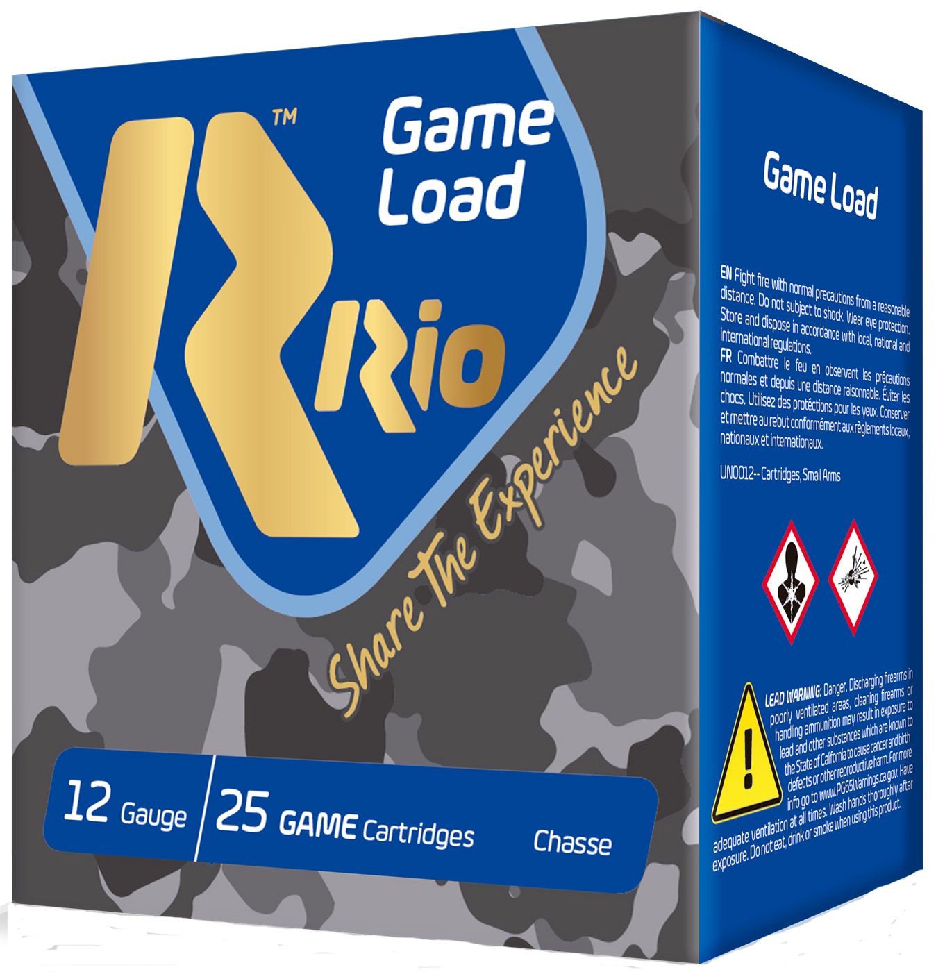 RIO Outdoors Ammunition SG3275 Game Load Super High Velocity 12 Gauge 2.75i