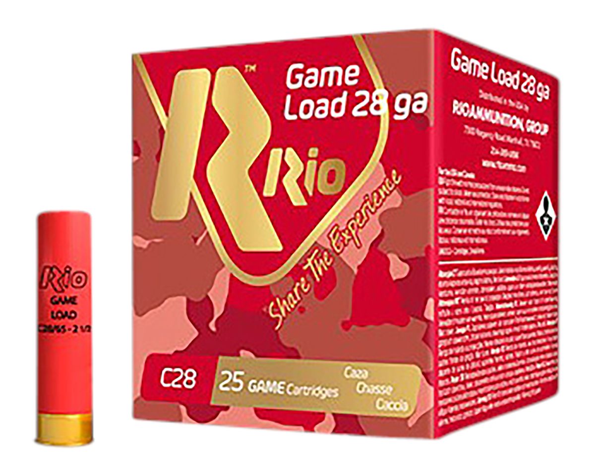 RIO Outdoors Ammunition RCHV2875 Game Load Heavy Field 28 Gauge 2.75in 1oz
