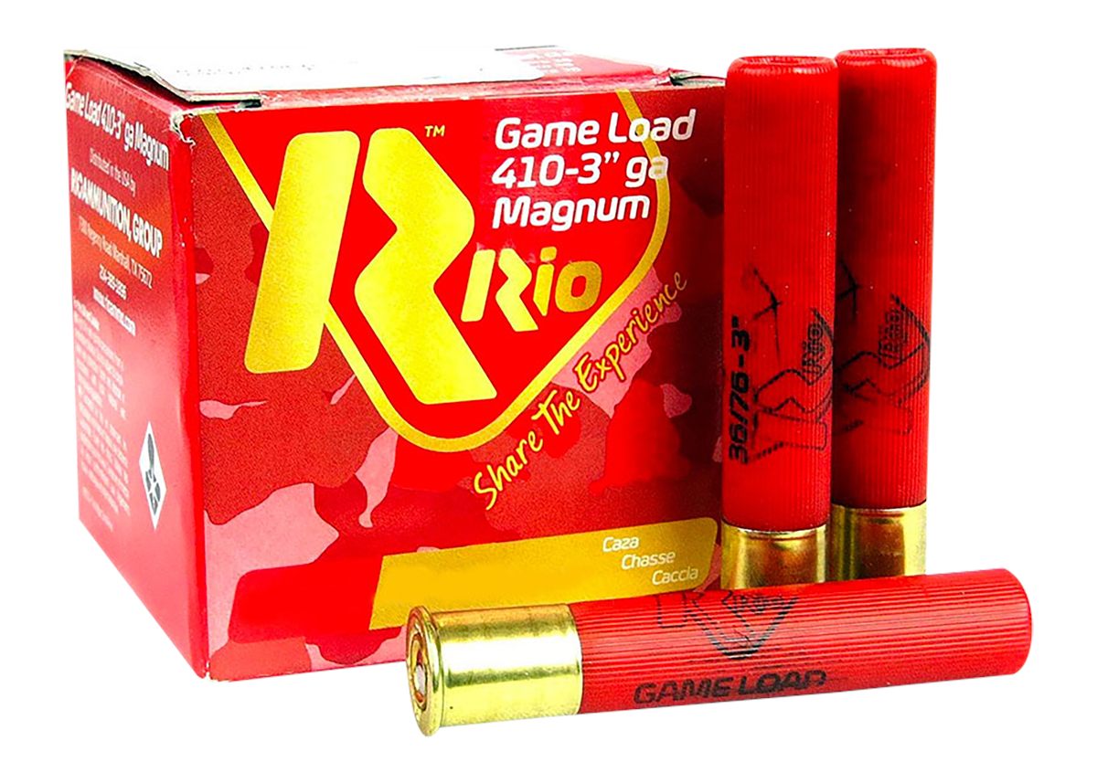 Rio Outdoors Ammunition RCHV3675 Game Load 410 Gauge 3in 7.5 Shot 25 Per Bo
