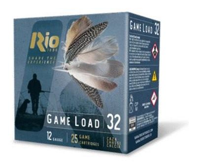 Rio Outdoors Game Load Lead Shotshells 12ga 2-3/4in 1/8oz 1280 fps 5 25/ct