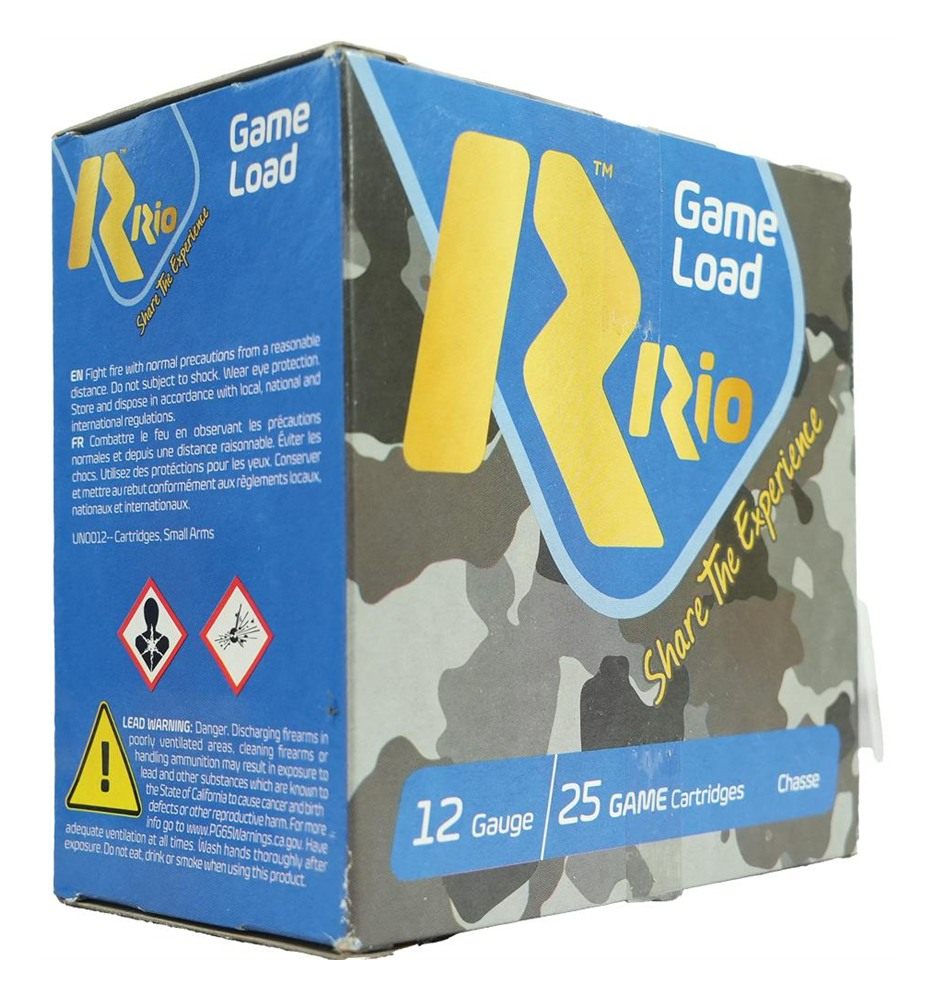 Rio Outdoors Top Game HV Shotshells 12 2 3/4in 3 dr 1 1/4 oz 5 1330 fps 25/ view 2