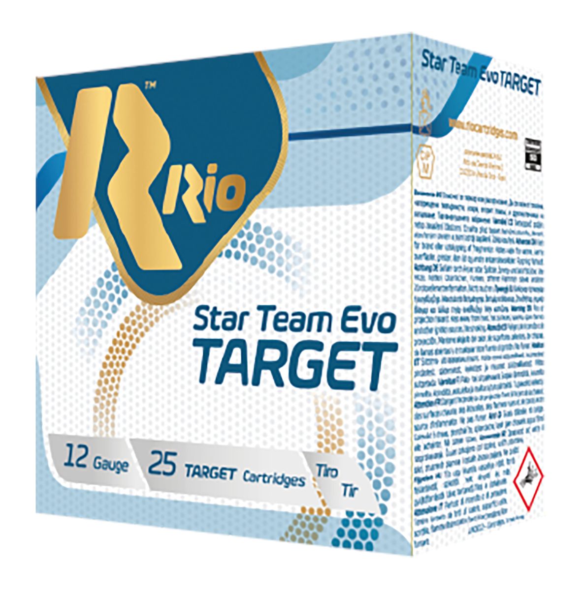 RIO Outdoors Ammunition STT24LT75 Star Team EVO Target 12 Gauge 2.75in 7/8o