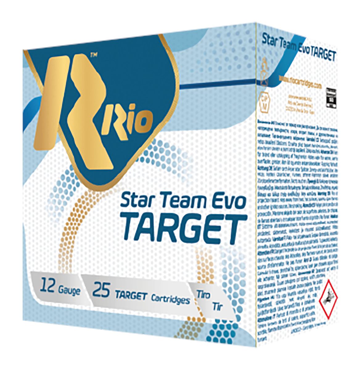 Rio Outdoors Ammunition STT28LT9 Star Team EVO Target 12 Gauge 2.75in 1oz 9