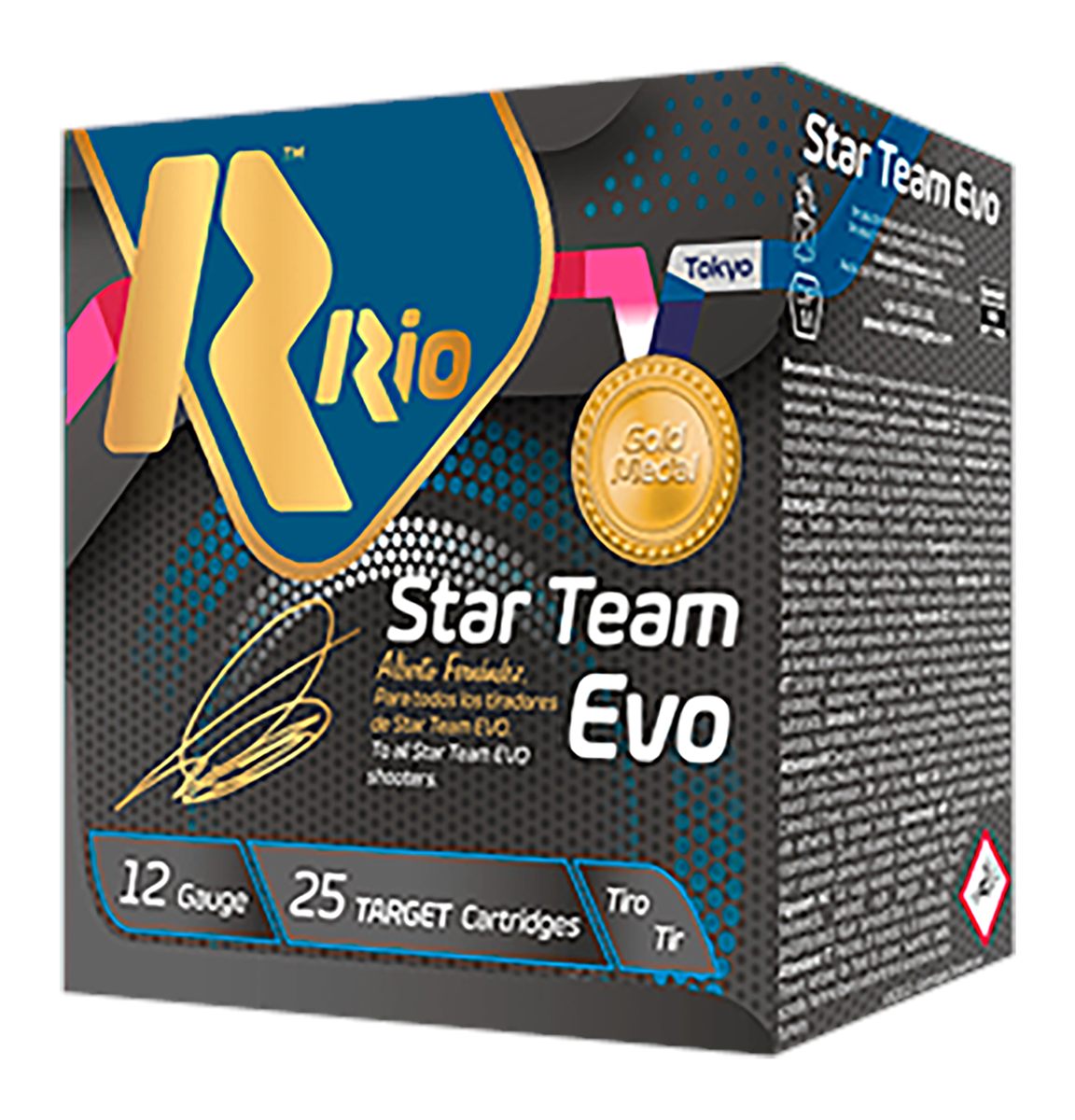Rio Outdoors Ammunition STT28LT75 Star Team EVO 12 Gauge 2.75in 1oz 7.5 Sho