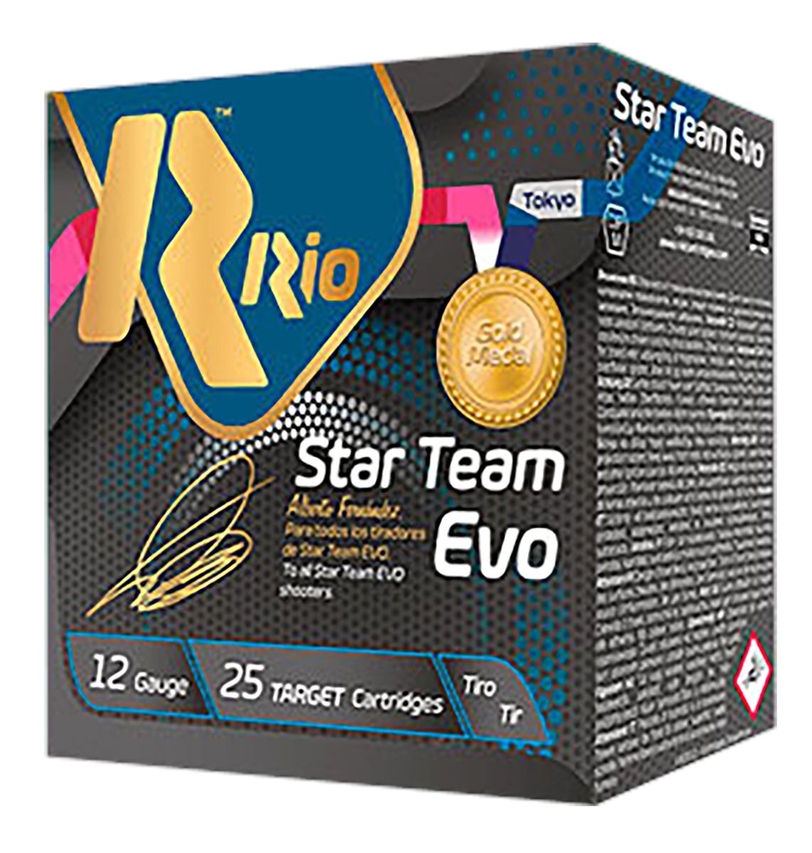 Rio Outdoors Ammunition ST2875 Star Team EVO 12 Gauge 2.75in 1oz 7.5 Shot 2