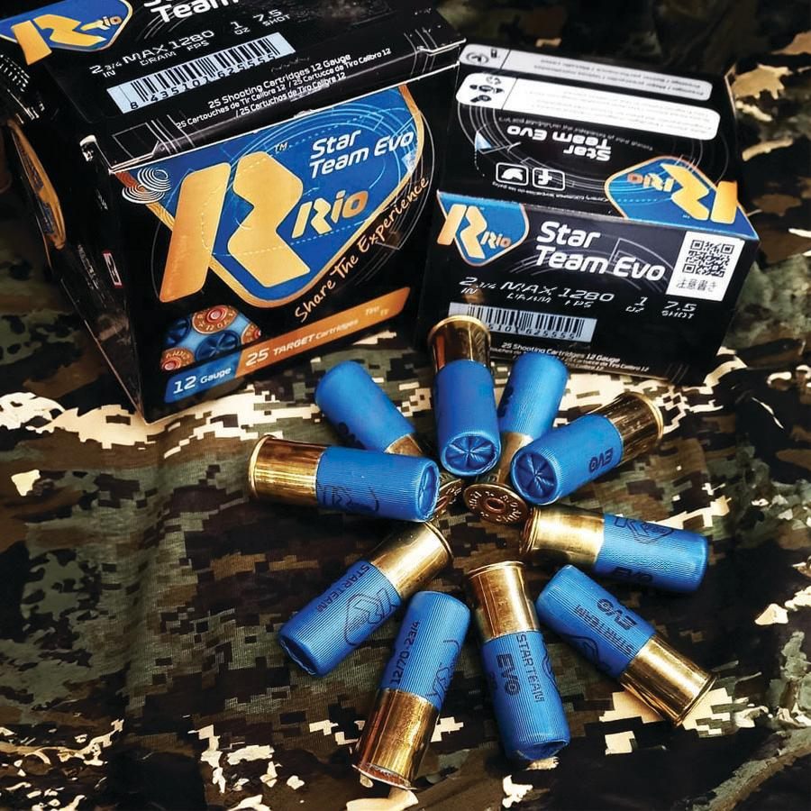 Rio Outdoors Ammunition ST2875 Star Team EVO 12 Gauge 2.75in 1oz 7.5 Shot 2 view 2