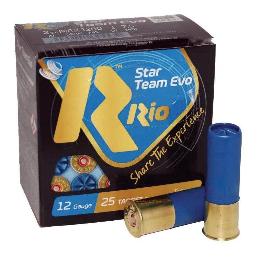 Rio Outdoors Ammunition ST2875 Star Team EVO 12 Gauge 2.75in 1oz 7.5 Shot 2 view 5