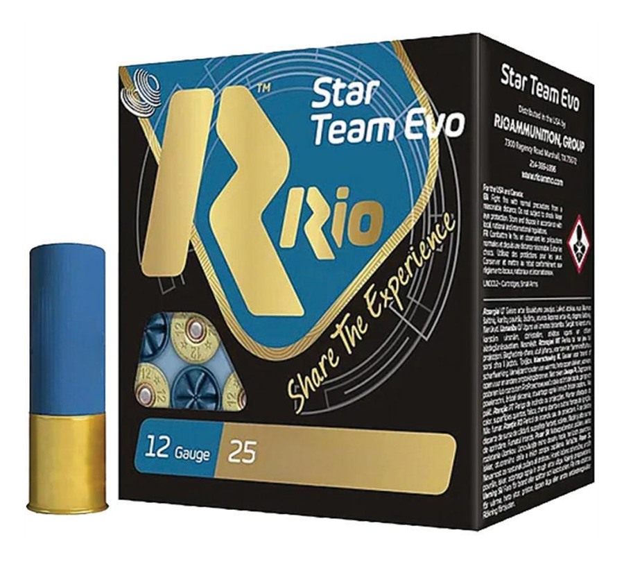 Rio Outdoors Ammunition ST2875 Star Team EVO 12 Gauge 2.75in 1oz 7.5 Shot 2 view 6