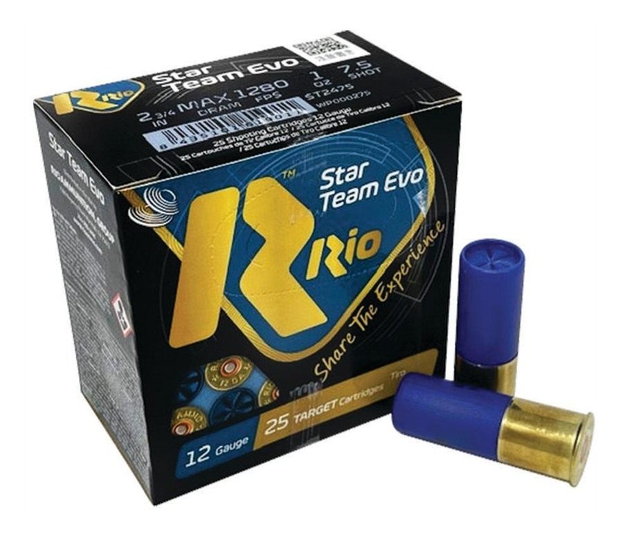Rio Outdoors Ammunition ST2875 Star Team EVO 12 Gauge 2.75in 1oz 7.5 Shot 2 view 8