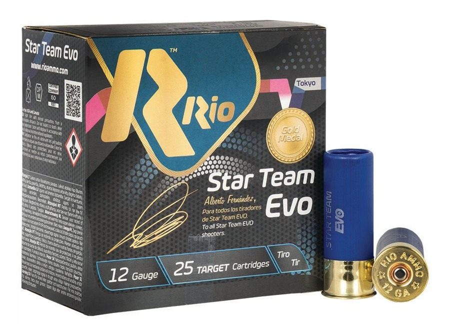 Rio Outdoors Star Team Evo 28 HV Shotshells 12 ga 2-3/4in 1 oz 1315 fps 7.5 view 7