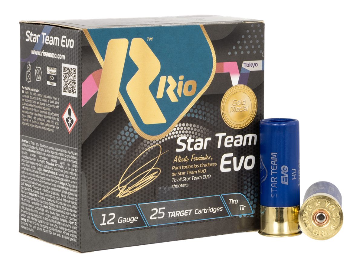 RIO Outdoors Ammunition ST32HV8 Star Team EVO High Velocity 12 Gauge 2.75in