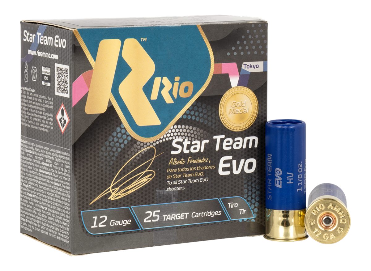 RIO Outdoors Ammunition ST32HV75 Star Team EVO High Velocity 12 Gauge 2.75i
