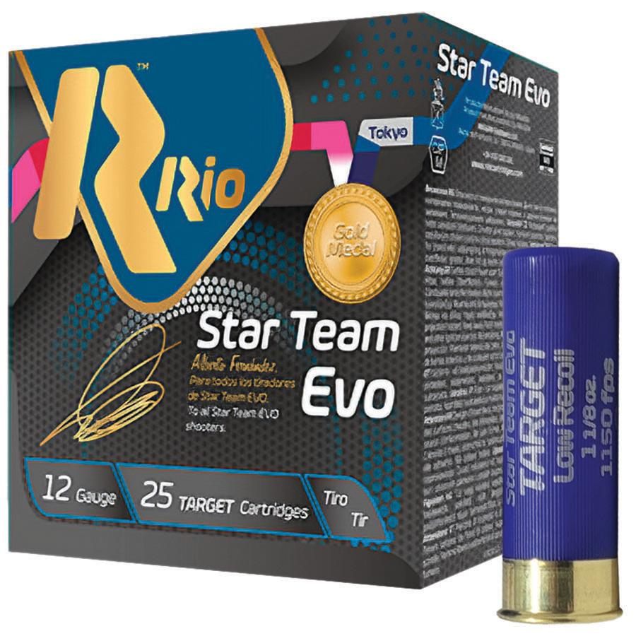 Rio Outdoors Star Team EVO Shotgun Ammo 32 Low Recoil 12ga 2-3/4in 1150fps