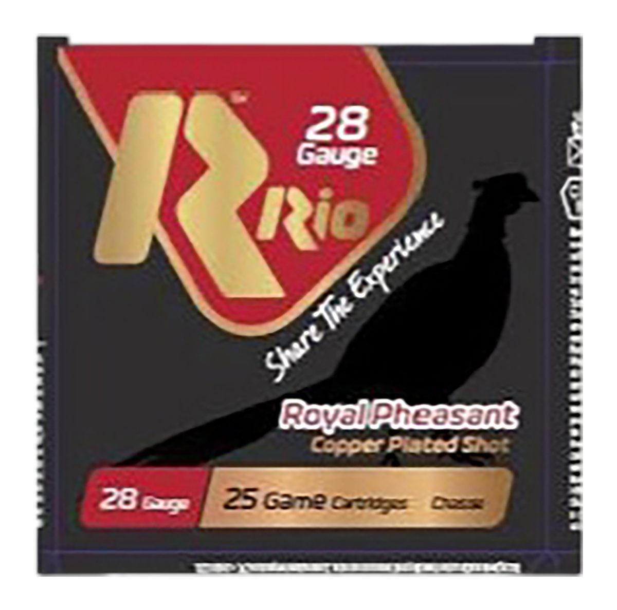 RIO Outdoors Ammunition RPC285 Royal Pheasant 28 Gauge 2.75in Copper 5 Shot