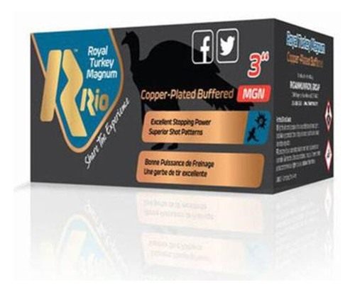 Rio Outdoors Royal Turkey Buffered Shotshells 12ga 3in 1-3/4oz 6 1250 fps 1