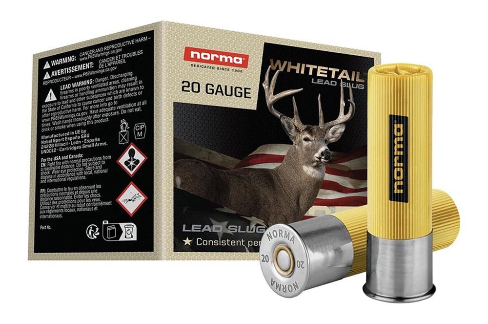 Norma Precision Ammunition 1198043420 Whitetail 20 Gauge 2.75in 1oz Slug Sh view 2