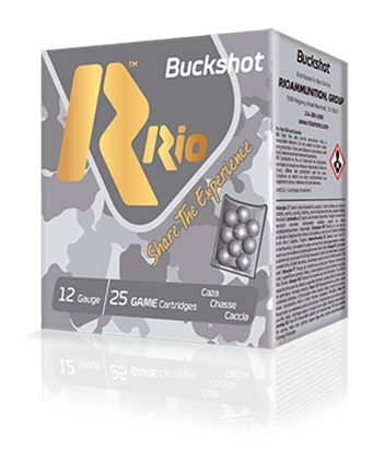 RIO Outdoors Ammunition RB122725 Royal Buck 12 Gauge 2.75in 4 Shot 25 Per B