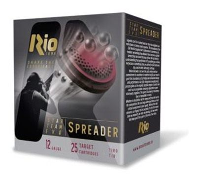 Rio Outdoors Star Team Evo Spreader High Velocity Shotshells 12ga 2-3/4in 1