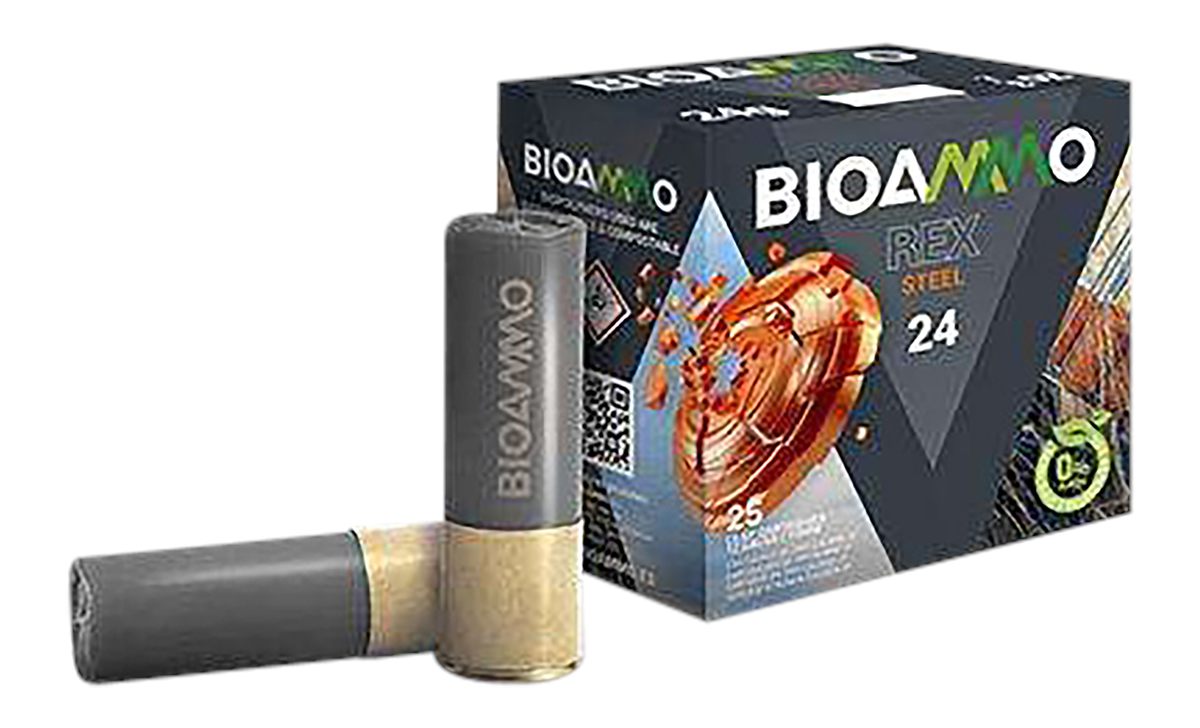 BIO Ammo BRS2870 Rex Steel Target 12 Gauge 2.75in 1oz 7 Shot 25 Per Box/10