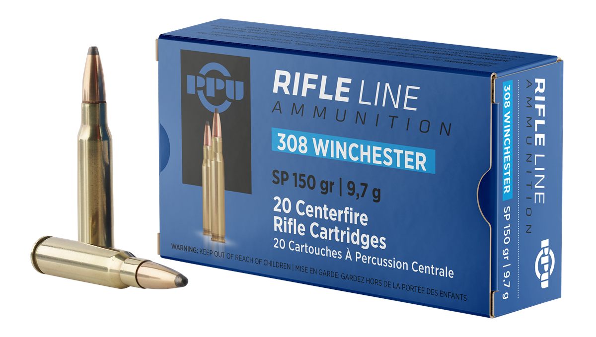 Prvi Partizan PPU PP3081 Standard Rifle 308 Win 150gr Soft Point 20 Per Box