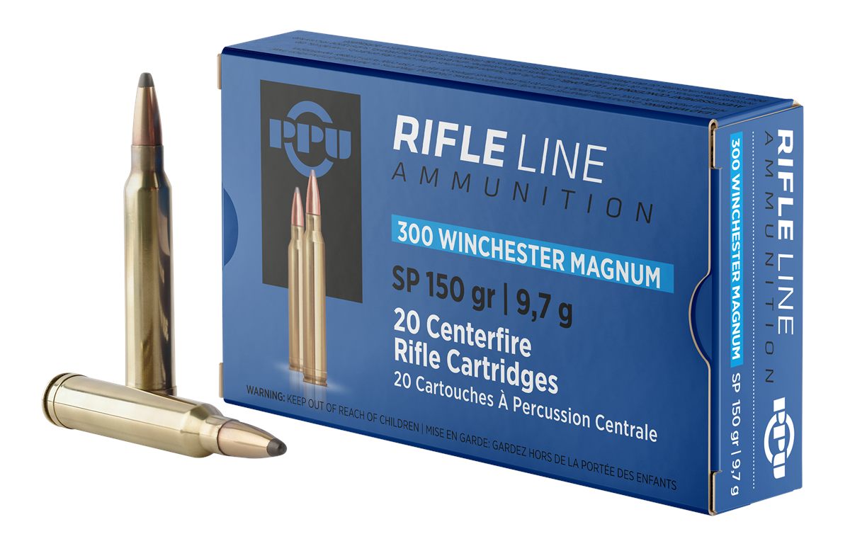 Prvi Partizan PPU PP3001 Standard Rifle 300 WinMag 150gr Soft Point 20 Per