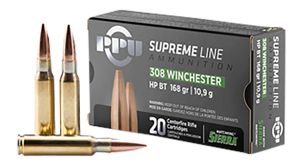 Prvi Partizan TR Z PPMK308 Supreme Line 308 Win 168 gr Sierra MatchKing BTH