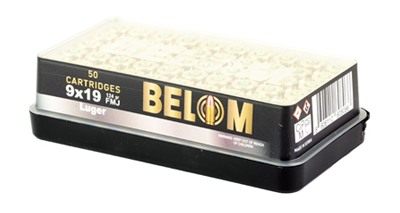 BELOM 9MM 124GR FMJ BRASS 50/1000