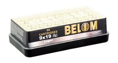 BELOM 9MM 124GR FMJ BRASS 50/1000 view 2