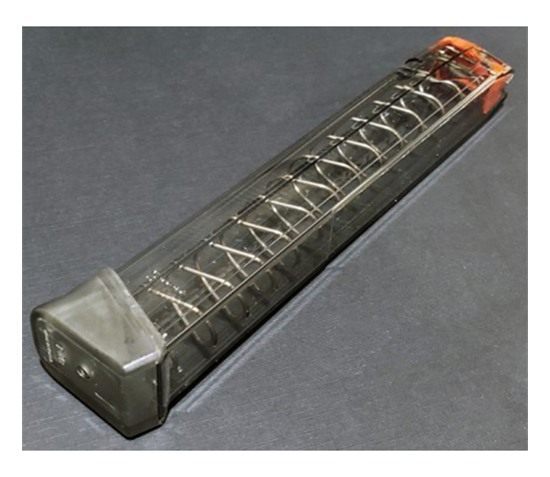 Red White Blue Rwb Mag Glock 9mm 33rd Smoke Color (100)