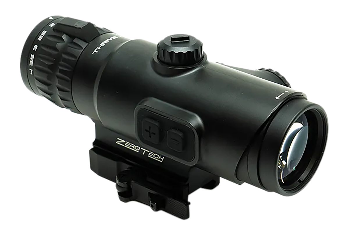 ZeroTech Tech Optics THDP1424 Thrive HD Black 1-4x24mm Variable Prism, Illu