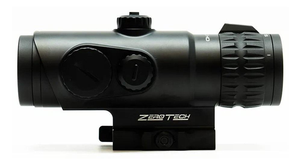 ZeroTech Tech Optics THDP1424 Thrive HD Black 1-4x24mm Variable Prism, Illu view 3