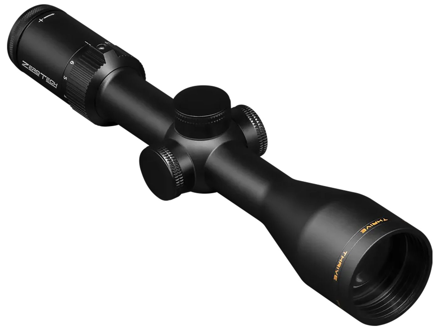 ZeroTech Tech Optics TH41650 Thrive Black 4-16x 50mm 30mm Tube Zeroplex Ret