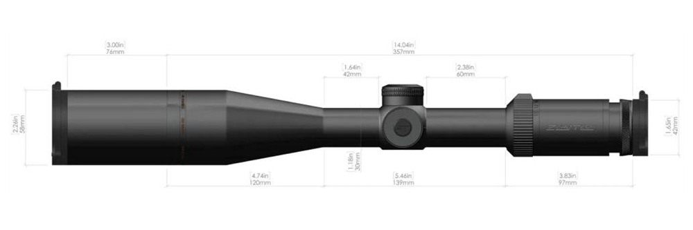 Zerotech Optics Tech TH2155P-IR Thrive HD Black 2.5-15x 50mm 30mm Tube Illu view 3