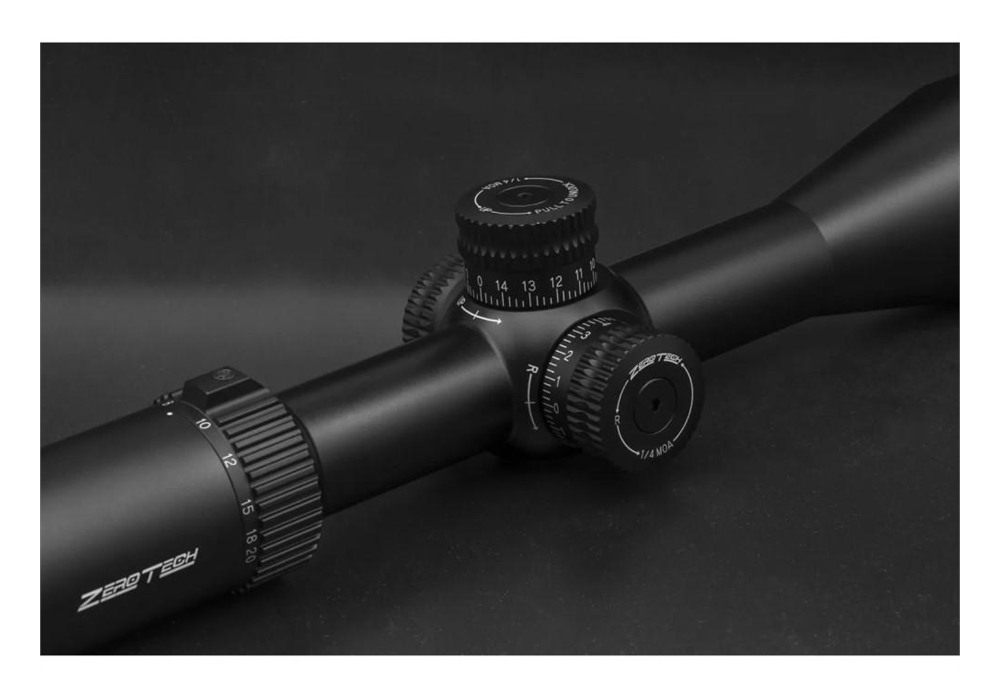 ZeroTech Optics Vengeance Rifle Scope 4-20x50mm FFP 30mm Tube PHR II Non-Il view 2