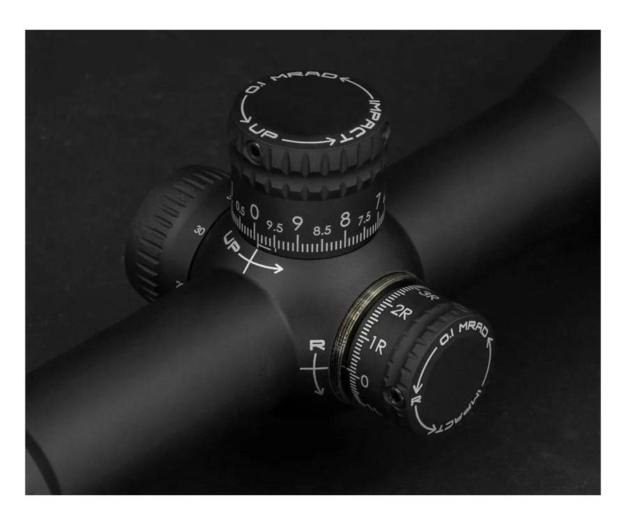 Zero Tech Optics Trace Advanced 4-24x50mm Rifle Scope view 4