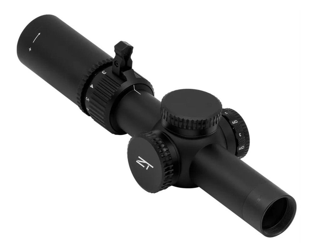 ZeroTech Vengeance LPVO Rifle Scope 1-6x24mm 30mm SFP RAR MOA Black