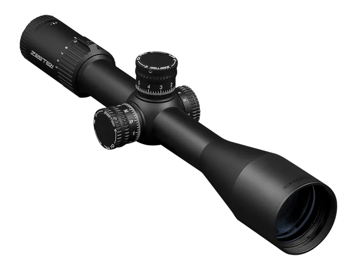 ZeroTech Tech Optics VG5256F Vengeance Black 5-25x 56mm 34mm Tube RMG Retic