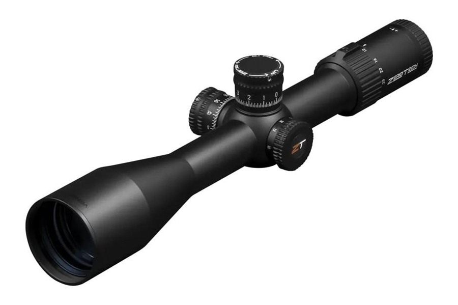 ZeroTech Tech Optics VG5256F Vengeance Black 5-25x 56mm 34mm Tube RMG Retic view 3