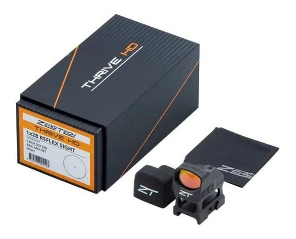 Zero Tech Thrive HD Reflex Sight 3 MOA w/High Mount view 7