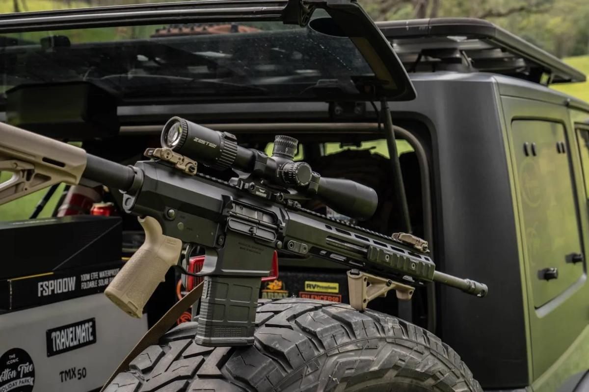 ZeroTech Vengeance Rifle Scope 4-16x44 30mm FFP RMG Mrad Non-Illum Zero-Sto