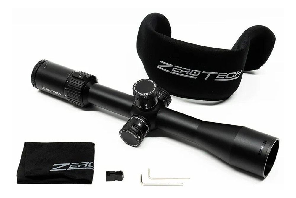 ZeroTech Vengeance 6-24x50 30mm FFP RMG MRAD Non-Illum view 2