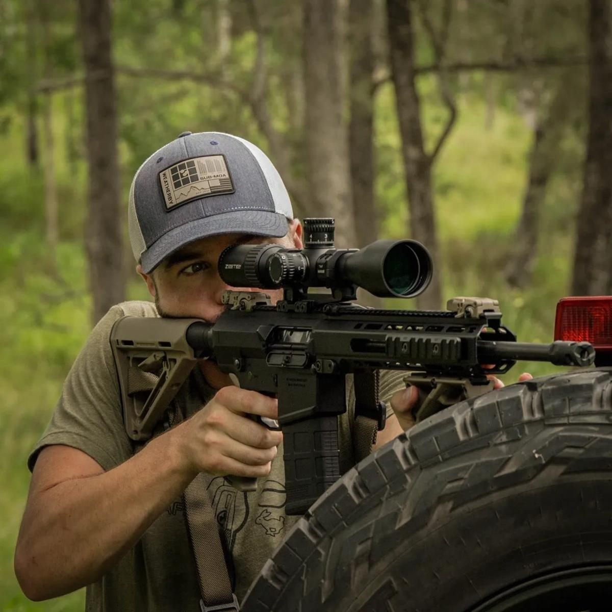 ZeroTech Vengeance Rifle Scope 6-24x50 30mm FFP RMG MOA Non-Illum