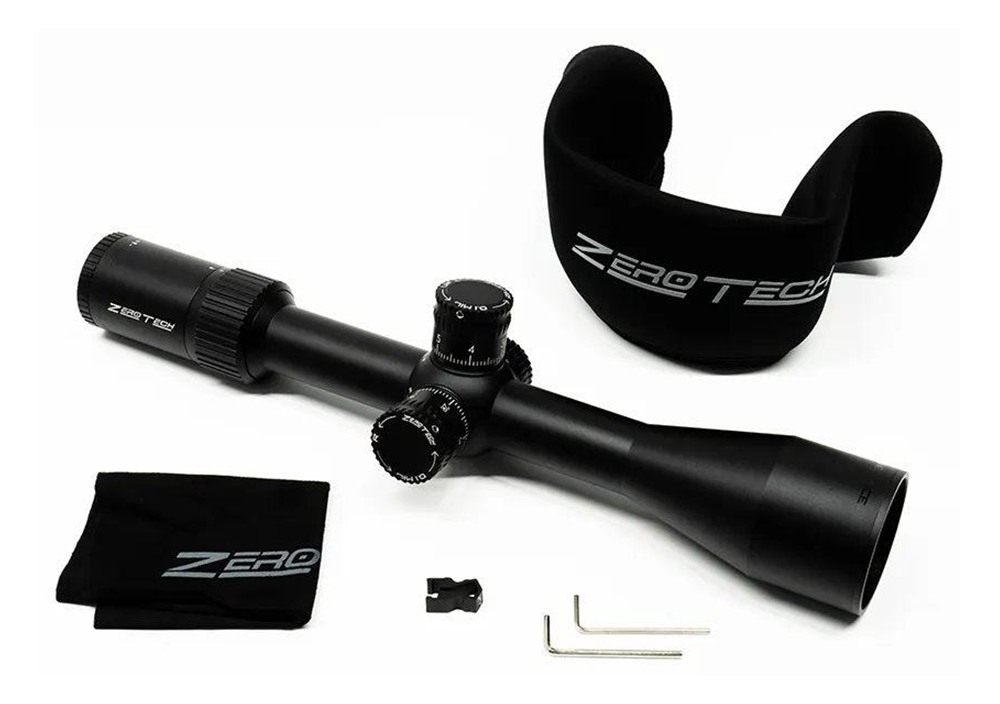 ZeroTech Vengeance Rifle Scope 6-24x50 30mm FFP RMG MOA Non-Illum view 2