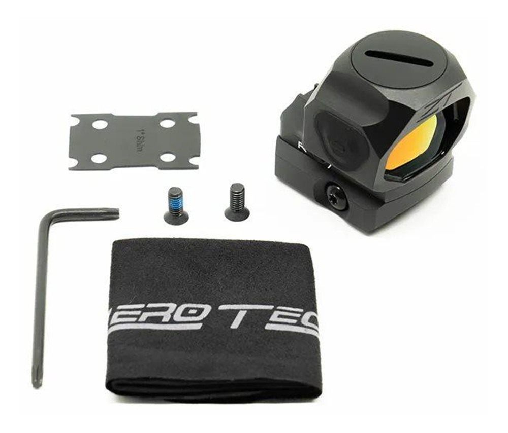 Zerotech Optics Tech TRAE28 Trace H.A.L.O Black 1x28mmx20mm 3 MOA Red Dot R view 2