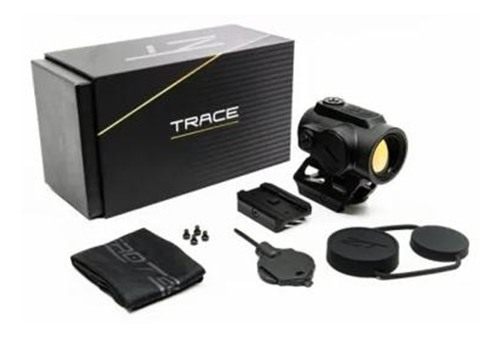 Zerotech Optics Tech TRRD125 Trace Black 1x 25mm 2 MOA Red Dot Reticle view 2