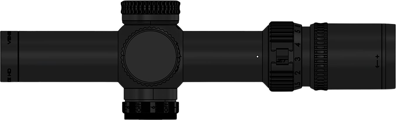 ZeroTech Optics Vengeance HD 1-10x28 34mm FFP LPVO Rifle Scope Illum